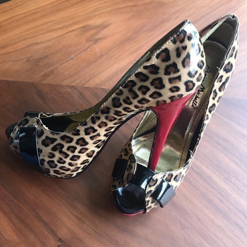 Leopard heels - Picture 2 of 5